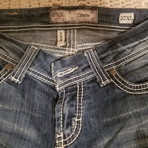BKE Stella Bootcut Jean's 27 XL